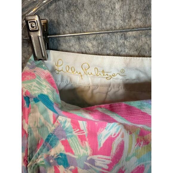 Lilly Pulitzer Womens Size 8 100% Cotton The Buttercup Short - Picture 5 of 7
